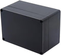 Project Box IP65 Waterproof Junction Box ABS Plastic Black Electrical Boxes DIY by Otdorpatio