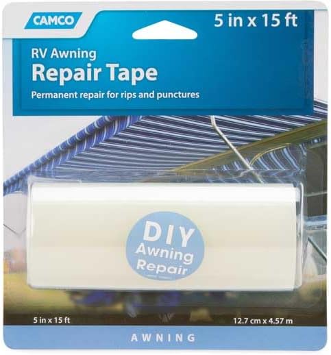 Camco 42623 5" x 15' Awning Repair Tape - Image 6