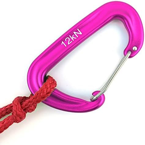 12kN 3.2"x2" Heavy-Duty Carabiner Clips - Image 5