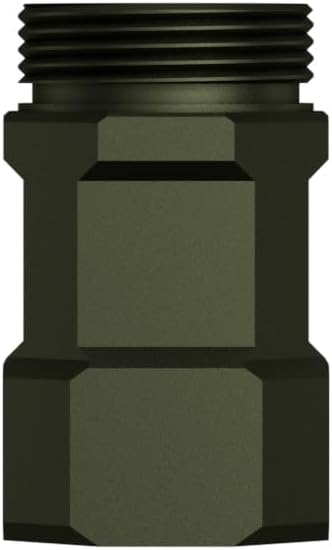 WUBEN Army Green Mini Flashlight Battery Extension Tube, by WUBEN
