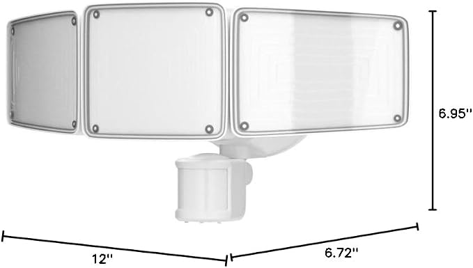 Home Zone Security 3500 Lumen LED Motion Sensor Light - Image 9