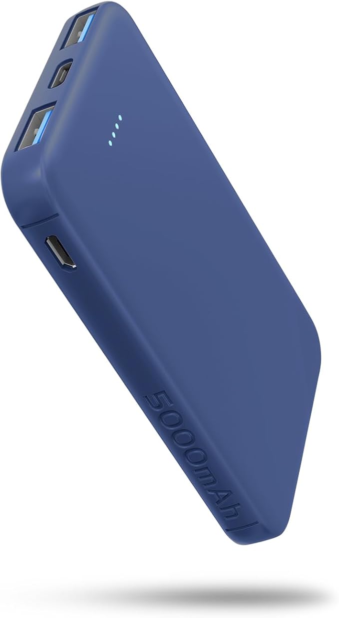 VANYUST S22 Portable Charger, Mini Colorful Power Bank, 5000mAh External by VANYUST