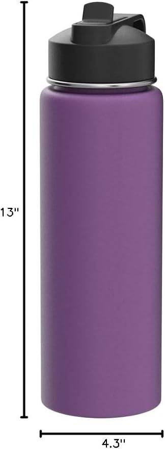 ThermoFlask 24 oz Double Wall Vacuum Insulated Stainless Steel Water Bottle - Image 9