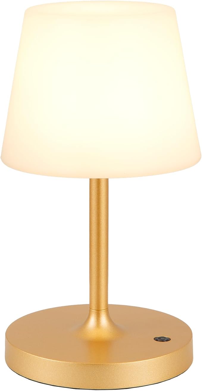 Kakanuo Gold Cordless Shower Lamp Waterproof, Rechargeable Cordless Lamp - Image 7