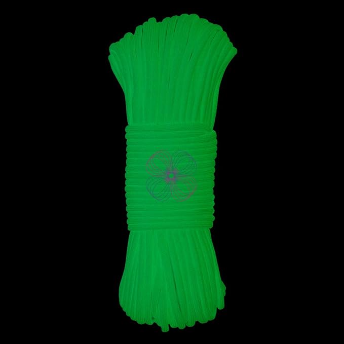 Craft County Glow in The Dark Zesty 21 Strand Luminous 550 Paracord – - Image 5