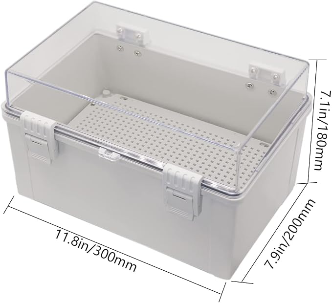 Zulkit Junction Box ABS Plastic Dustproof Waterproof IP65 Electrical Boxes - Image 2