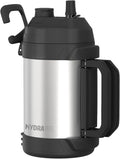 1 gallon water jug, 128 oz Large Insulated Stainless Steel Sports Water Jug by Hydraful