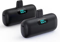 Mini Portable Charger for iPhone, Upgraded 5000mAh PD Fast Charging Battery Pack by HETP