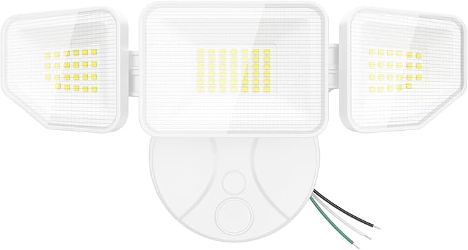 65W LED Flood Light Outdoor, 6500 Lumen Super Bright Security Lights, 3 by Meloght