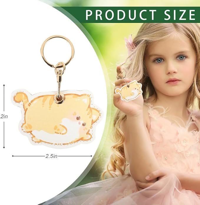 Leather Keychain Case Holder Compatible - Image 2