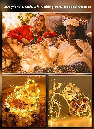 Brightown 12 Pack LED Fairy Lights Battery Operated String Lights - 7ft 20LED - Image 3