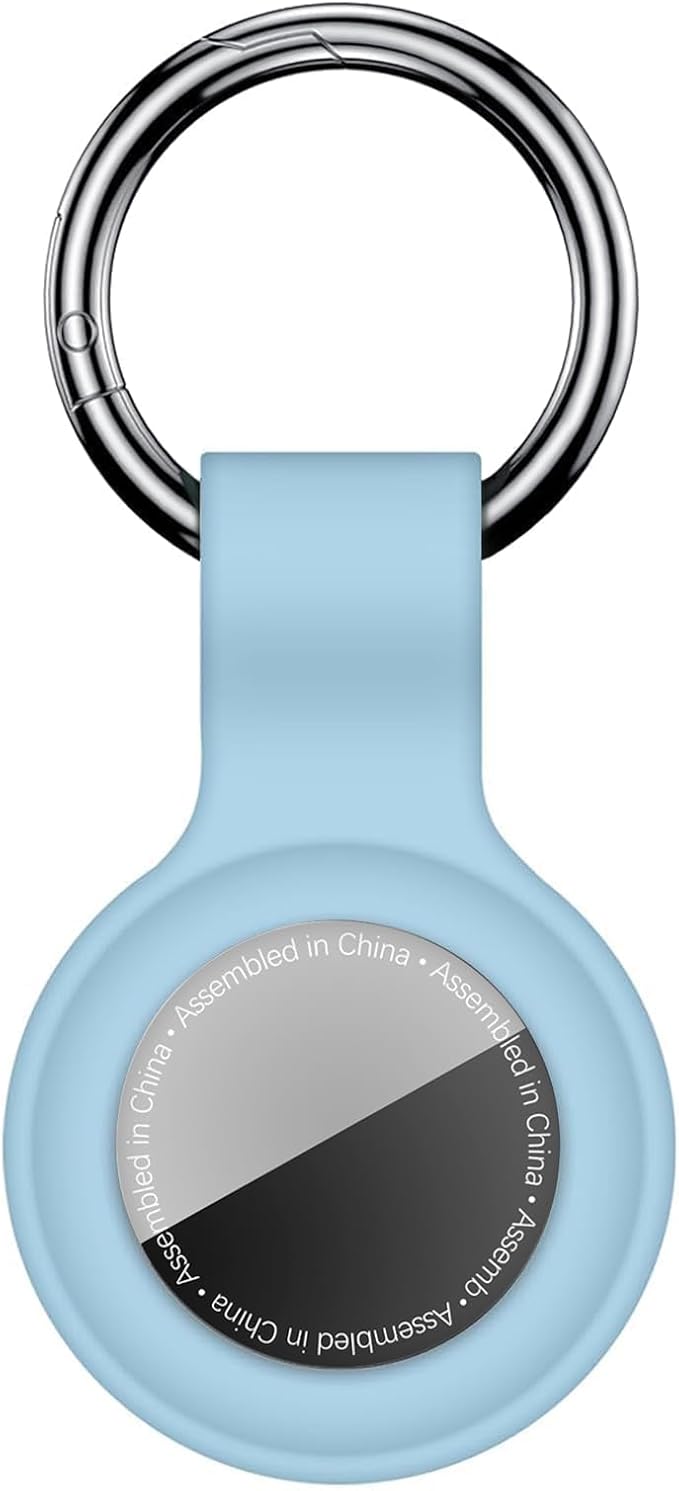 Linsaner Case for AirTag 2nd Gen & 1st Gen, Silicone Holder Keychain Key Ring by Linsaner