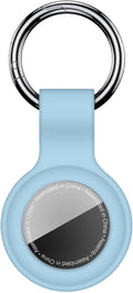 Linsaner Case for AirTag 2nd Gen & 1st Gen, Silicone Holder Keychain Key Ring by Linsaner