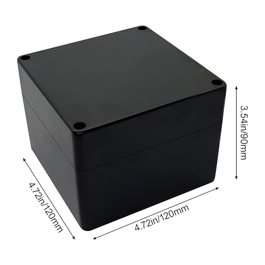 LeMotech ABS Plastic Electrical Project Case Power Junction Box, Project Box - Image 4