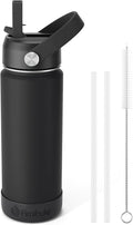 Fimibuke Kids Insulated Water Bottle, 18oz BPA FREE 18/8 Stainless Steel Kids by Fimibuke