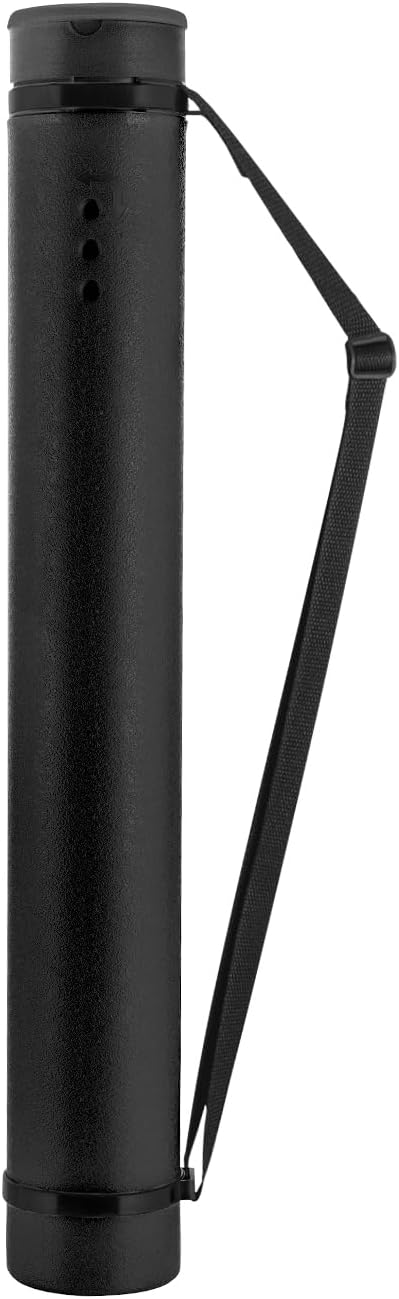 JJRING Black Poster Tube, Poster Carrying Case by JJRING