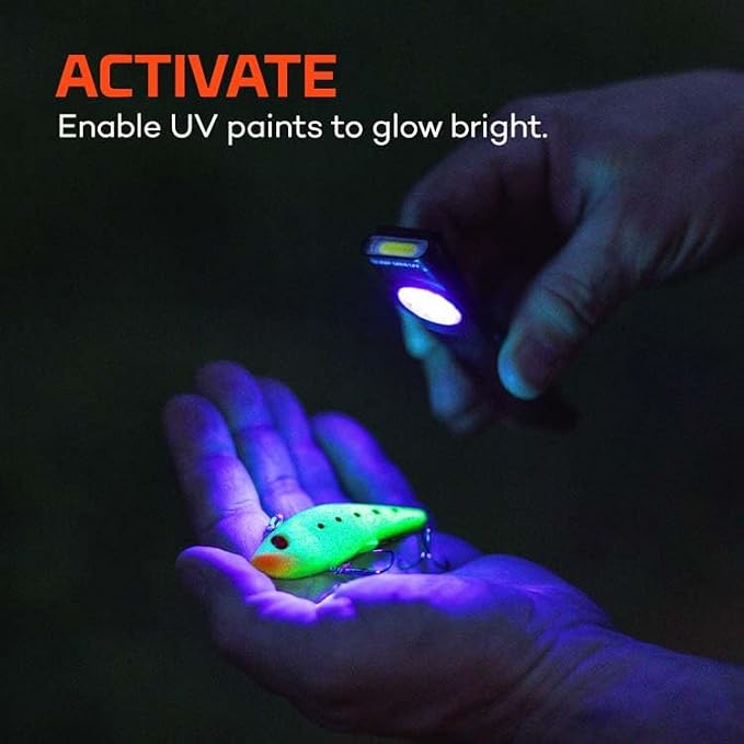 NEBO Slim Mini UV Flashlight | 150 Lumens, 4 Light Modes, Rechargeable & - Image 4