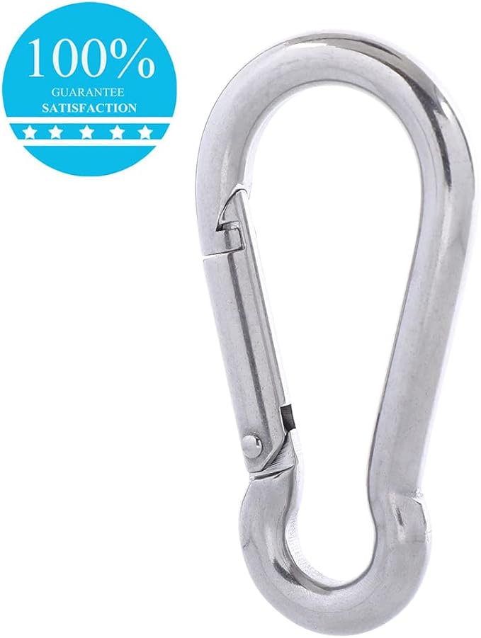 PROND Carabiner Clip, Heavy Duty Carabiner Clips, 316 Stainless Steel Carabiner - Image 6