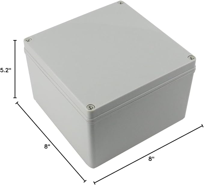 Ogrmar Plastic Dustproof IP65 Junction Box DIY Case Enclosure - Image 7