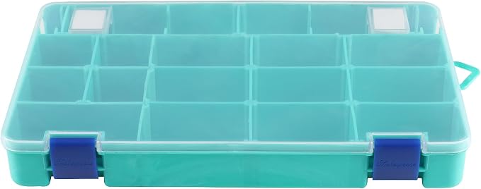 Shakespeare Tacklebox Fishing Tackle Storage, Customizable, Dual-Latching System - Image 3