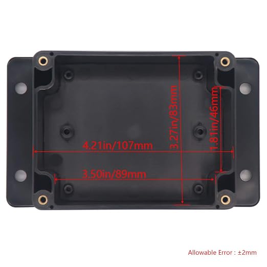 Junction Box IP65 Waterproof ABS Plastic Electrical Project Case Power Junction - Image 3