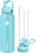 SENDESTAR Stainless Steel Water Bottle, Wide Mouth 32 oz Water Bottle by Sendestar