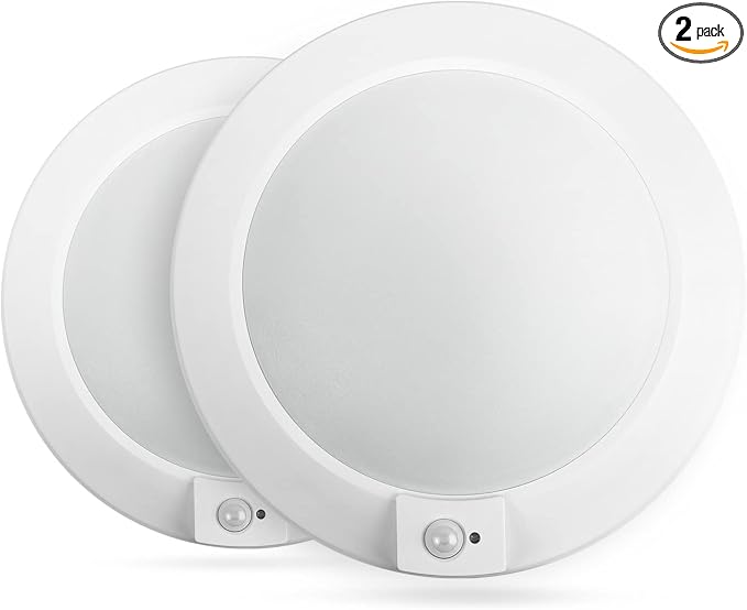ECOELER PIR Motion Sensor Ceiling Light, 3CCT Selectable Occupancy Light by ECOELER