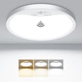 hepside Motion Sensor Ceiling Light Wired, 3000K/4000K/6500K LED Flush Mount by Hepside