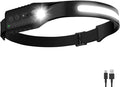 Nessciera Rechargeable LED Headlamp, 400 Lumens, 5 Modes — Lightweight by Unknown
