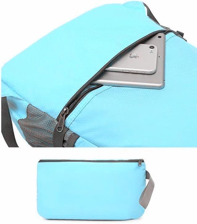 Geboldil Men's and women's waterproof backpack traveling backpack blue1 - Image 5