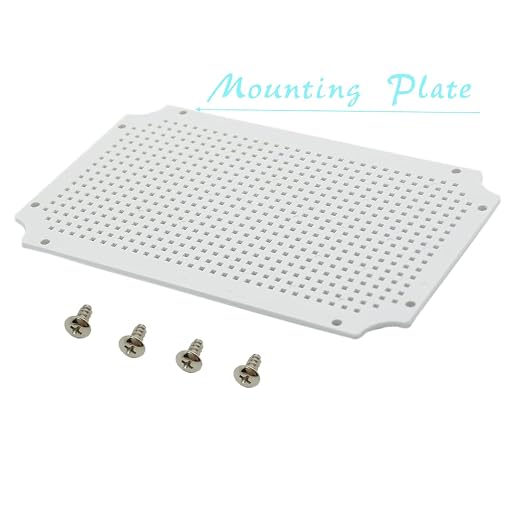 Zulkit Junction Box ABS Plastic Waterproof IP65 Electrical Boxes Hinged Shell - Image 5