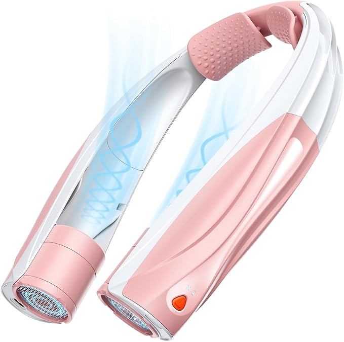 Portable Neck Fan - 6000mAh Battery Hands Free Personal Fan by Vexolta