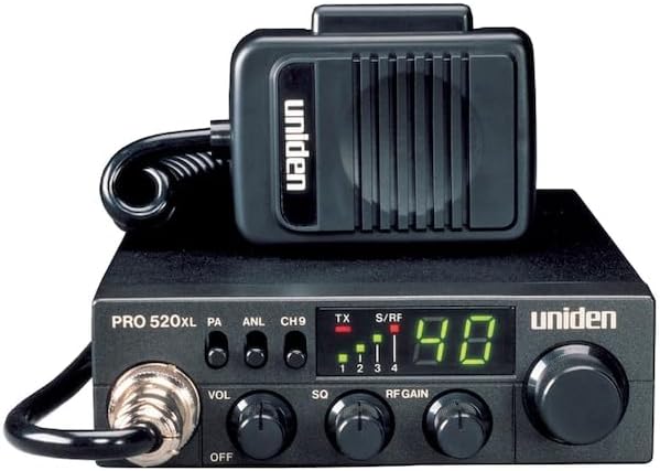 Uniden PRO520XL Pro Series 40-Channel CB Radio. Compact Design. ANL Switch and - Image 3