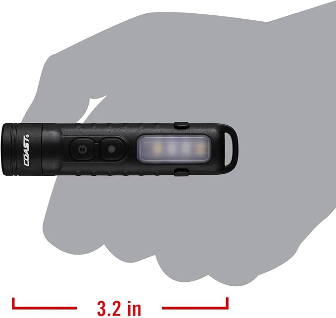 Coast KL35R 600 Lumen Rechargeable LED Pocket Flashlight - Image 12