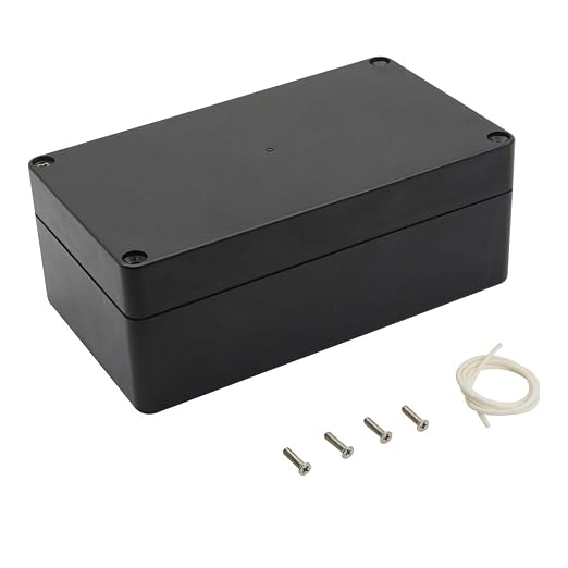 LeMotech Project Box ABS Plastic Junction Box IP65 Waterproof Electrical Boxes by LeMotech