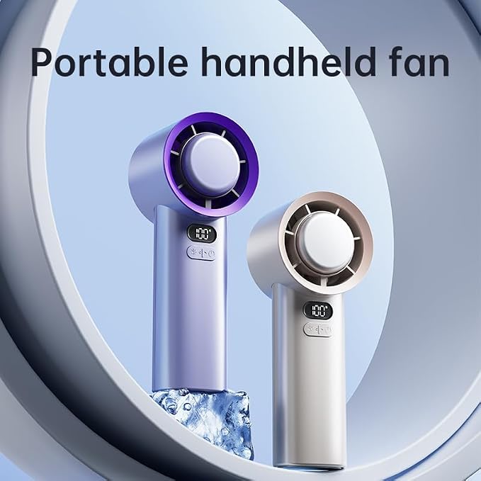 MUXNW Portable Fan For Travel Mini: Small Pocket Handheld Fan Personal - Image 8