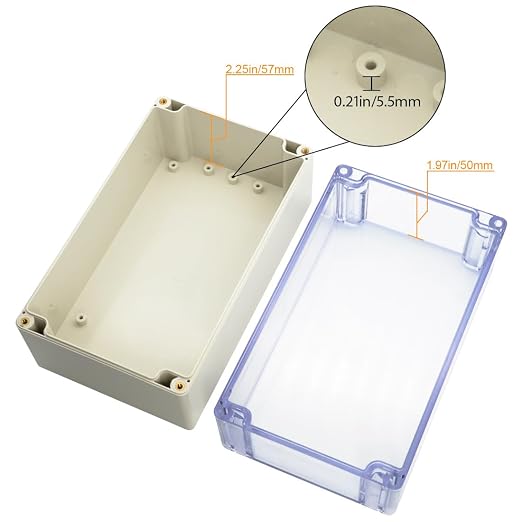 LeMotech ABS Plastic Junction Box Dustproof Waterproof IP65 Electrical - Image 4