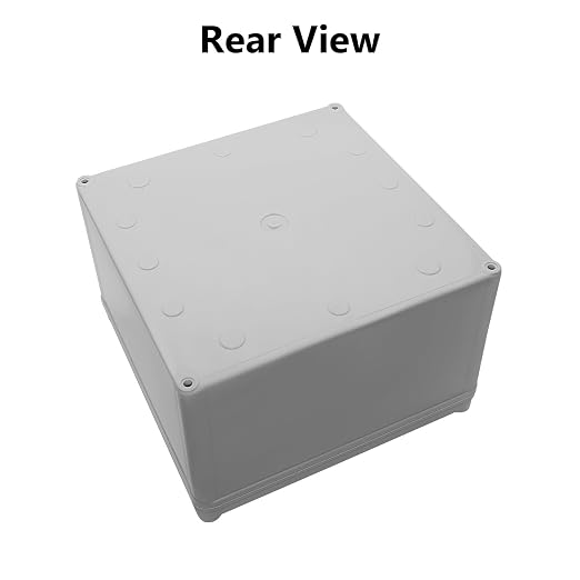 LeMotech Waterproof Dustproof IP67 Junction Box DIY Case Enclosure Gray 7.9 x - Image 5