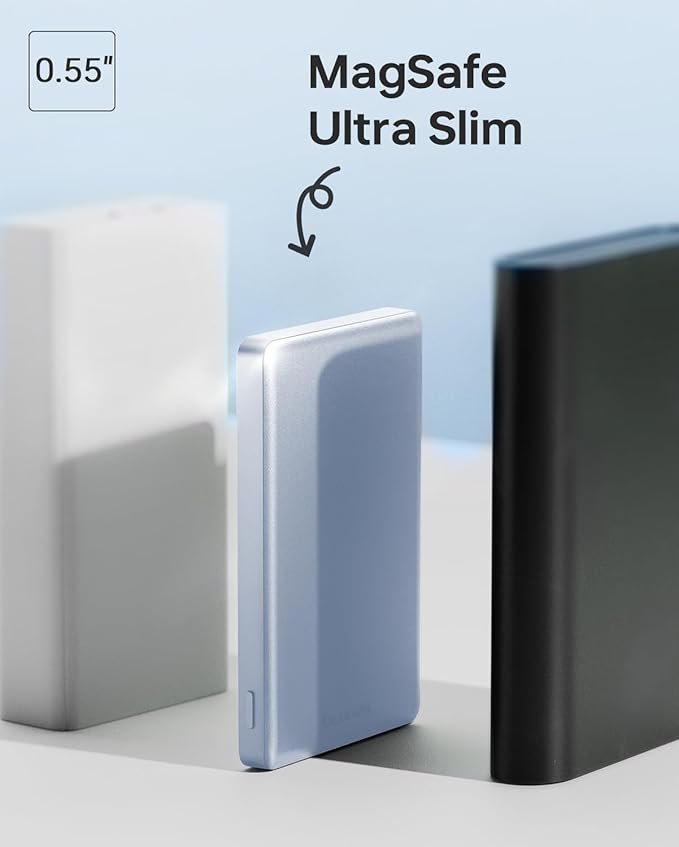 ULiXWH 10, 000mAh for MagSafe Power Bank Ultra Slim, Magnetic Wireless Charger - Image 3