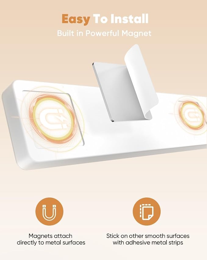 13inch Under Cabinet Lighting, 3 Color Temperatures Motion Sensor Light Indoor - Image 8