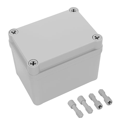 LeMotech Junction Box IP67 Waterproof Dustproof ABS Plastic Project Box by LeMotech