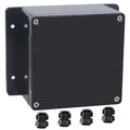 Junction Box IP65 Waterproof ABS Plastic Electrical Project Case Power Junction by Otdorpatio