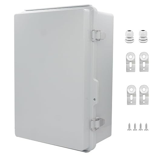 IP67 Waterproof Junction Box, ABS Plastic Electrical Enclosure by LuSumtly