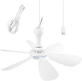 Silent USB Powered Ceiling Canopy Fan by SCOOYEEES