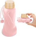 Collapsible Water Bottles, Leak Proof, Reuseable BPA Free Silicone Foldable by HighQualityBetterLife