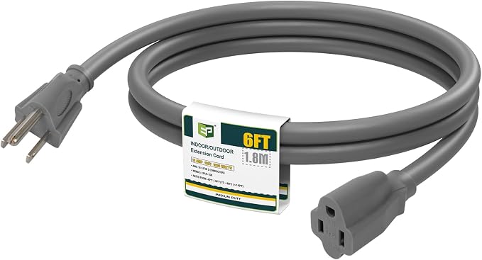 EP 6 Ft Outdoor Extension Cord by ENERGYPRO
