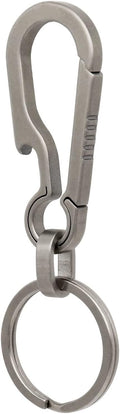 PJYTAC Key Chain Clip Titanium Carabiner Keychain Quick Release Carabiner by PJYTAC