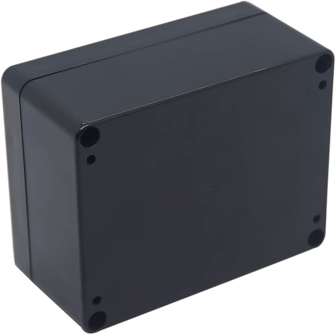 2 Pack Project Box IP65 Waterproof Junction Box ABS Plastic Black Electrical - Image 7