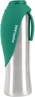 PupFlask Large Dog Water Bottle | 27 or 40 OZ Stainless Steel | Convenient Dog by TuffPupper