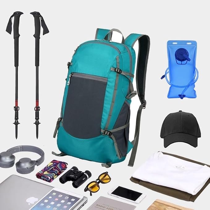 levayhill Hiking Backpack Daypack Lightweight Packable Travel Outdoor Camping - Image 5